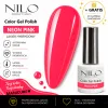 Lakier Hybrydowy Różowy Neon Pink no. 180 NILO Perfect Nails 10ml